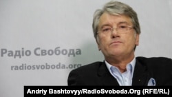 Виктор Ющенко, бывший президент Украины. Киев, 14 августа 2012 года.