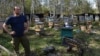 Sergei Surovtsev has 100 beehives on his homestead in Russia's Far East. "When I come here, I enter a meditative state,” he says.