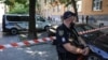 Поліція на місці вбивства Андрія Парубія у Львові, 30 серпня 2025 року
