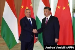 Orbán Viktor és Hszi Csin-ping Pekingben 2019. április 25-én