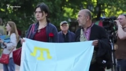 Одесситы почтили память депортированных 73 года назад крымских татар (видео)