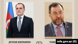 Ceyhun Bayramov və İvan Xil Pinto