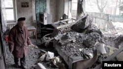 На місці одного з обстрілів у Донецьку 30 січня 2015 року