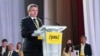 Igor Grosu a fost reales în funcția de președinte PAS, la cel de-al patrulea congres al formațiunii, Chișinău, 14 iunie 2026. 