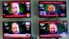 Pakistani news channels aired former Prime Minister Nawaz Sharif's address to a meeting of opposition parties in Islamabad on September 21.