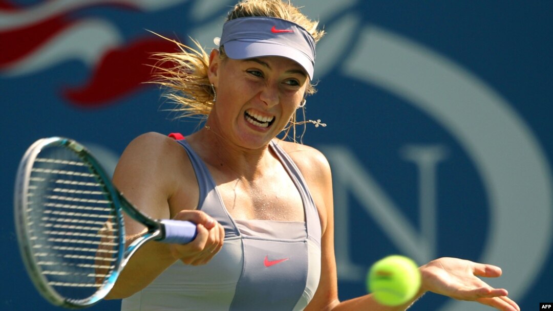 Maria Sharapova has won all four tennis Grand Slam titles. 