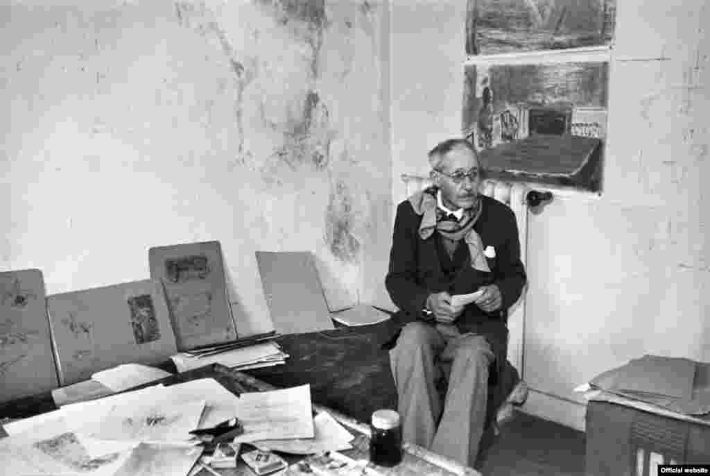 Bonnard acasă în sudul Franței, la Le Cannet, 1944, &copy; Henri Cartier-Bresson / Magnum Photos, Courtesy Fondation HCB / Agentur Focus. &nbsp;