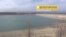 Крымское водохранилище на мели (видео)
