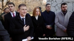  Андрей Ковачев, Йорданка Фандъкова, Христо Гаджев и министърът на външните работи Георг Георгиев от ГЕРБ 