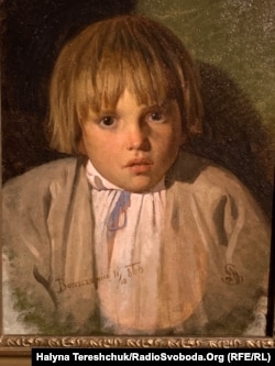 Артур Гротгер «Портрет хлопчика з Борщович» , 1860 рік