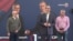 Predsednik SNS-a Miloš Vučević i predsednik Srbije. Aleksandar Vučić u Zaječaru, maj 2025