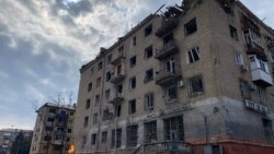 Военные разрушения в Краматорске