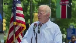 جو بایدن معاون پیشین رئیس جمهور، نامزد انتخابات ریاست جمهوری از حزب دموکرات