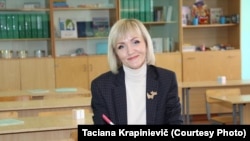 Настаўніца Тацяна Крапіневіч