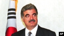 Rafik Hariri, maj 1997.