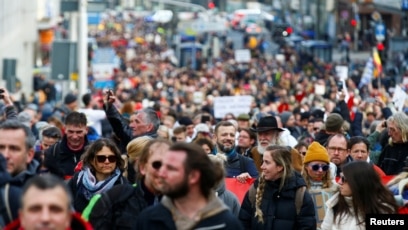 Demonstracije u Nemačkoj, 20. mart 2021.