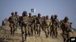 Pakistani officials say at least 26 soldiers were killed in the attack. (file photo)