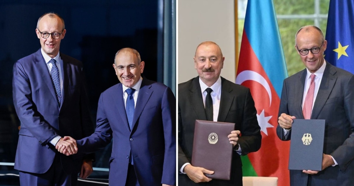 ალიევთან შეხვედრის შემდეგ მერცმა ფაშინიანთან ტელეფონით ისაუბრა