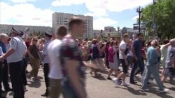 В Хабаровске протесты в защиту арестованного губернатора края