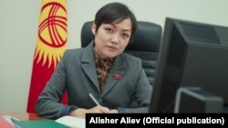 Аида Касымалиева.