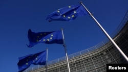 Сьцягі Эўразьвязу. Ілюстрацыйнае фота