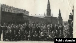 Активисты крымскотатарского национального движения в Москве. 1965 год