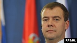 Presidenti Dimitri Medvedev, Beograd 20 tetor 2009.