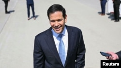 Seretarul de stat Marco Rubio spune că că e în interesul partenerilor din G7 să se implice în deblocarea Strâmtorii Ormuz. 26 martie 2026.