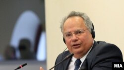 Ministri i Jashtëm i Greqisë, Nikos Kotzias.