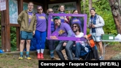 Снимка от миналогодишната кампания за почистване на Витоша "Сливи за смет" на Софийския планински клуб