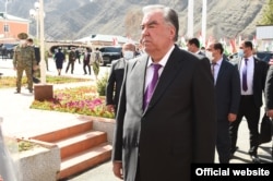 Tajik President Emomali Rahmon visited the Vorukh exclave near the Kyrgyz border in early April.