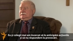 Lech Walesa laudă Occidentul pentru contribuție la înfrângerea comunismului în Polonia