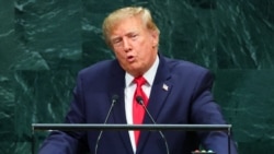 Američki predsjednik Donald Trump u obraćanju Generalnoj skupštini UN-a u New Yorku 22. septembra