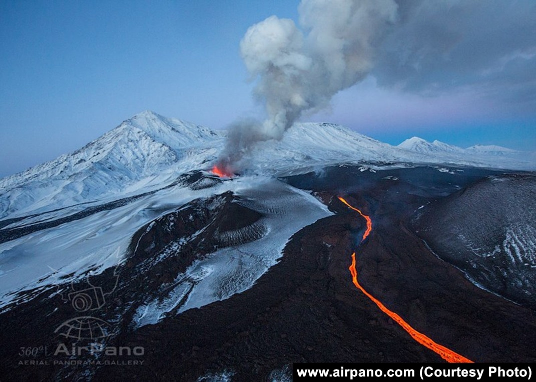 Russian Volcano Reawakens