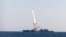 A Zircon hypersonic cruise missile is fired from a Russian warship. (file photo)