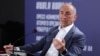 Armenia - Former President Robert Kocharian speaks during a news conference in Yerevan, October 7, 2025.