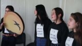 Yazidi youth form music band to cope with lockdown, video grab
