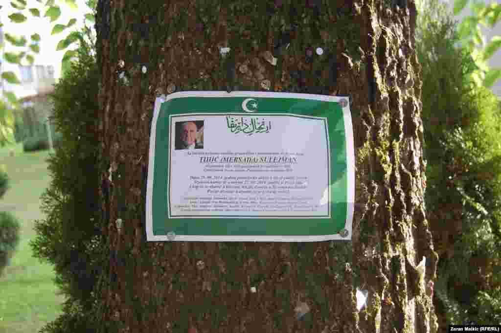 Bosanski Samac - Burial of former Bosnian Presidency member Sulejman Tihic, 27Sep2014