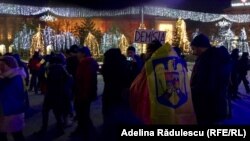 Proteste antiguvernamentale la București cu ocazia Zilei Naționale a României