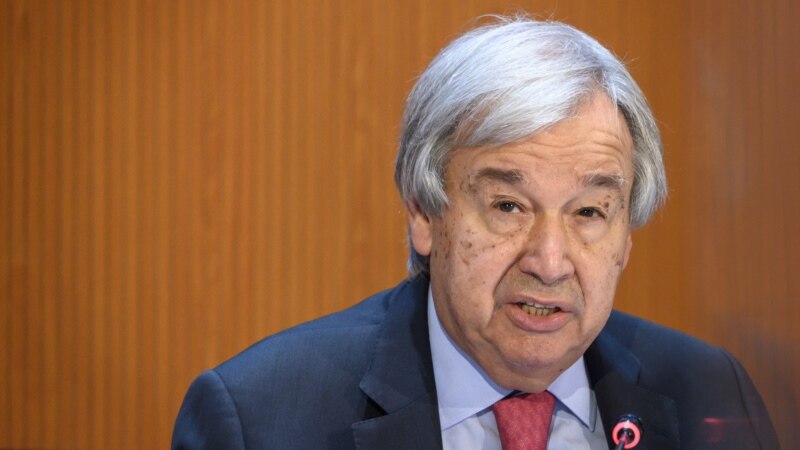 Guterres: Kriza humanitare në Afganistan drejt katastrofës