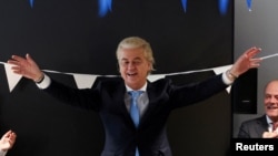 Holandski lider ekstremne desnice Geert Wilders završio je iznenađujuće na prvom mjestu na prošlosedmičnim izborima.