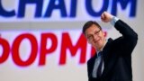 Aleksandar Vučić, predsednik Srbije i Srpske napredne stranke, na jednom od predizbornih mitinga