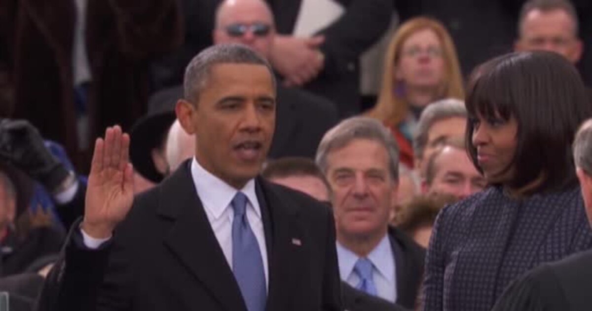 Obama Inaugurated For Second Term As U.S. President