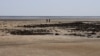 Высохший берег Днепра после резкого падения уровня воды из-за разрушения Каховской ГЭС, 25 июня 2023 года, фото Reuters