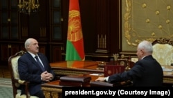 Сустрэча Аляксандра Лукашэнкі зь Віктарам Шэйманам, 21 верасьня 2026 году