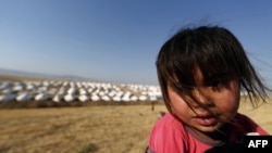 Yrakly şaýy türkmenleriniň lageri. Kürdistanyň Dohuk welaýaty. 