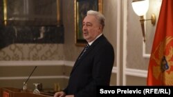 Zdravko Krivokapić, predsjednik Vlade Crne Gore, koja je nakon mjesec i po formalizovala odluku o primjeni sankcija Rusiji.