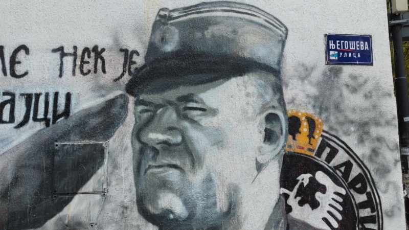 Kako se štiti Mladićev mural u Beogradu: 'Danonoćne straže i bezbojni lak'