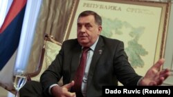 Milorad Dodik, član Predsjedništva Bosne i Hercegovine tokom razgovora za Reuters 11. novembar 2021.