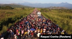 АҚШ Мексика шекарасындағы мигранттар керуені. 6 қараша 2021 жыл